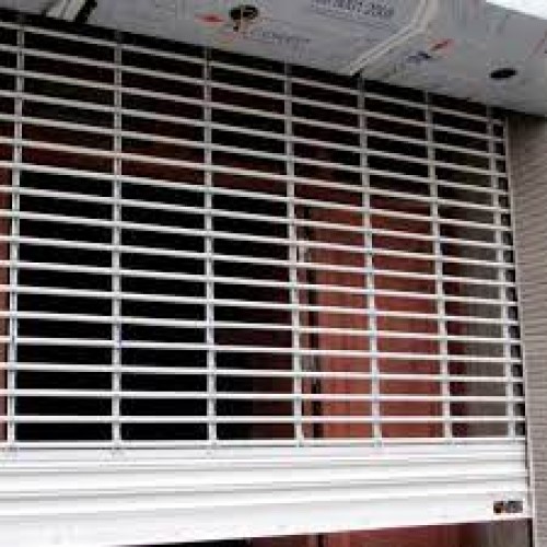 Cửa cuốn song ngang thép sơn tĩnh điện