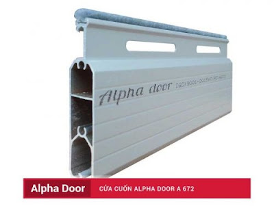 Cửa Cuốn Nhôm khe thoáng ALPHADOOR A474